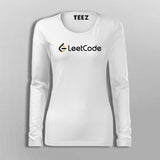 Leetcode Full Sleeve T-Shirt For Women Online