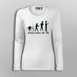Evolution of Man Virtual Reality T-Shirt For Women