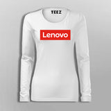 Lenovo Logo T-Shirt For Women