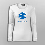Bajaj Logo T-Shirt For Women