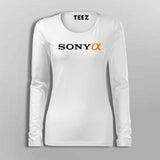 Sony Alpha Apparel Essential V Neck T-Shirt For Women India