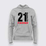 Half Marathon Finisher Cool Marathoner T-shirts  For Women