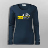 I Am Nikon  T-Shirt For Women