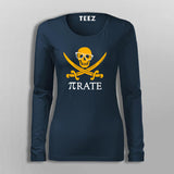 Pirate Math Full Sleeve T-Shirt For Women India