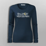 Bojack Horseman Full Sleeve T-Shirt For Women India