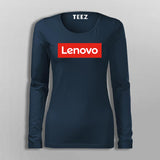 Lenovo Logo T-Shirt For Women