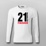 Half Marathon Finisher Cool Marathoner T-shirts For Men