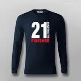 Half Marathon Finisher Cool Marathoner T-shirts For Men