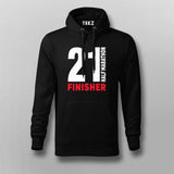 Half Marathon Finisher Cool Marathoner Hoodies For Men