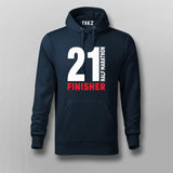 Half Marathon Finisher Cool Marathoner Hoodies For Men