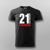 Half Marathon Finisher Cool Marathoner T-shirts For Men