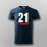 Half Marathon Finisher Cool Marathoner T-shirts For Men
