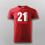 Half Marathon Finisher Cool Marathoner T-shirts For Men
