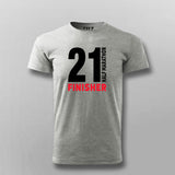 Half Marathon Finisher Cool Marathoner T-shirts For Men