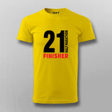 Half Marathon Finisher Cool Marathoner T-shirts For Men