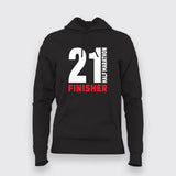 Half Marathon Finisher Cool Marathoner Hoodies For Women