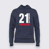 Half Marathon Finisher Cool Marathoner Hoodies For Women