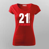 Half Marathon Finisher Cool Marathoner T-shirts  For Women