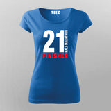 Half Marathon Finisher Cool Marathoner T-shirts  For Women