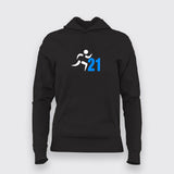 21 Half Marathon Cool Marathoner  T-shirts  For Women