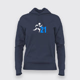 21 Half Marathon Cool Marathoner  T-shirts  For Women