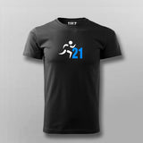 21 Half Marathon Cool Marathoner T-shirts For Men