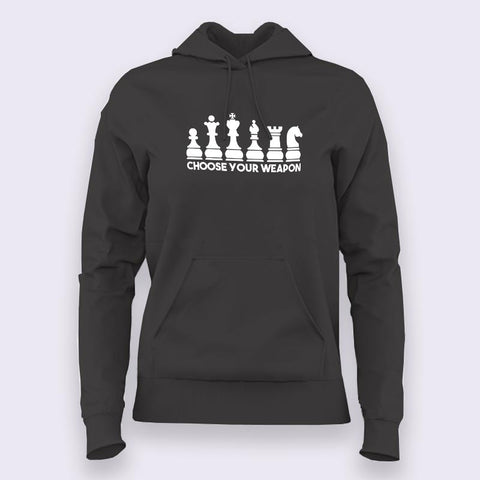 Buy this Choose your weapon Chess Hoodie From Teez