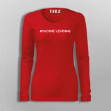 Machine Leaning T-Shirt For Women