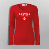 Bakwas Band Karo T-Shirt For Women