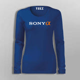 Sony Alpha Apparel Essential T-Shirt For Women