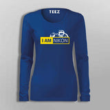 I Am Nikon  T-Shirt For Women