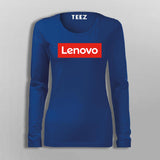 Lenovo Logo T-Shirt For Women