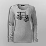 Grand Theft Auto(GTA) V Full Sleeve T-Shirt For Women India