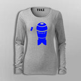 Sudo rm -rf deletes everything funny Linux t-shirts for Women