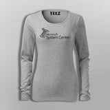 Microsoft System Center Management SCCM Software T-Shirt For Women