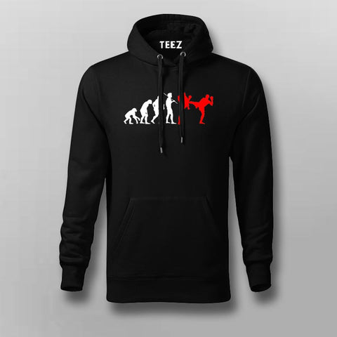 KickBoxing Evolution  Hoodie For Men Online India