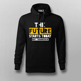 The Future Starts Today Not Tomorrow  T-Shirt For Men