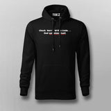 Chuck Norries Writes Code Funny Programming Joke T-shirt For Men