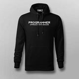 Programmer approach with snacks Hoodies For Men