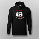 Warning I May Snap  At Any Time  T-Shirt For Men