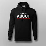 Crazy About Computer Programming Hoodies For Men India