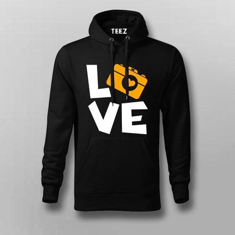 I Love Camera Hoodies For Men Online India 