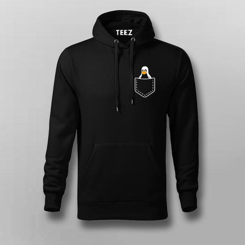 linux in the pocket Hoodies For Men