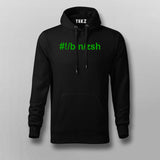 Hashbang /bin/zsh Hoodies For Men Online India