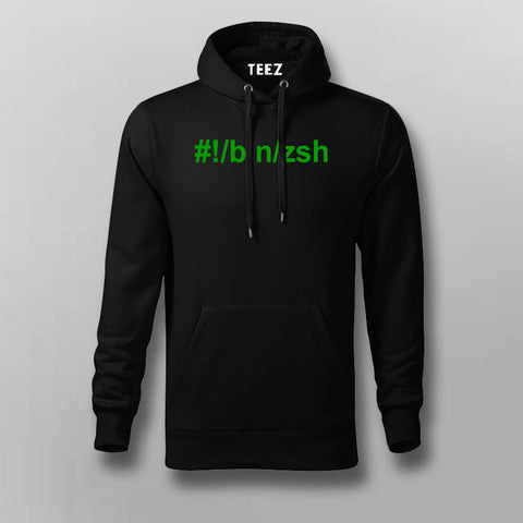 Hashbang /bin/zsh Hoodies For Men Online India