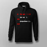 Monolata If Hungry Feed me Programming Hoodies For Men Online India