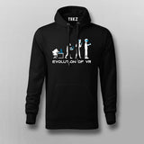 Evolution of Man Virtual Reality Hoodie For Men Online India