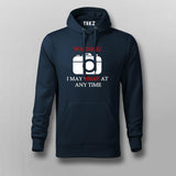 Warning I May Snap  At Any Time  T-Shirt For Men