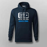 CAPS LOCK, Preventing login since 1980 funny tech Hoodie for men