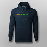 Alias Programming Code  Hoodies For Men